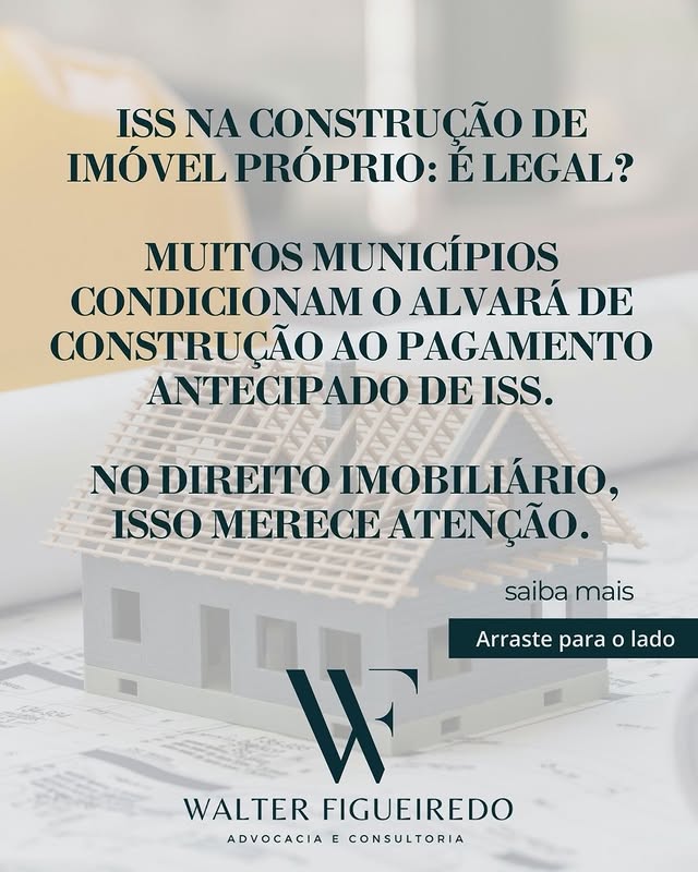 ISS na construção de imóvel próprio: é legal?